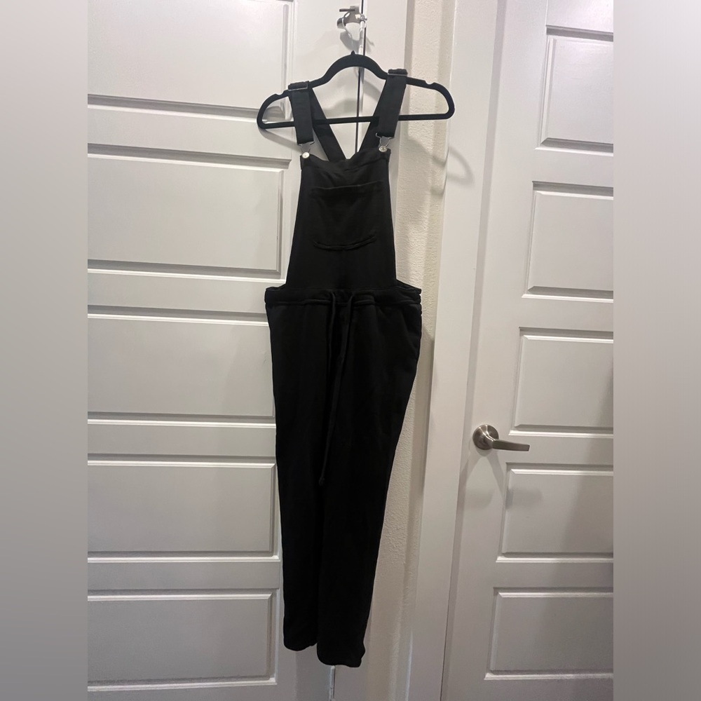 Wallflower jersey black overalls